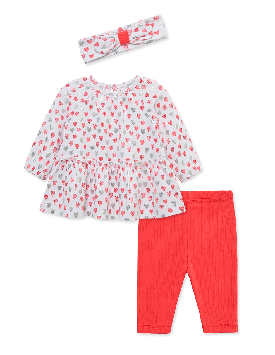 Conjunto de algodón para bebé niña