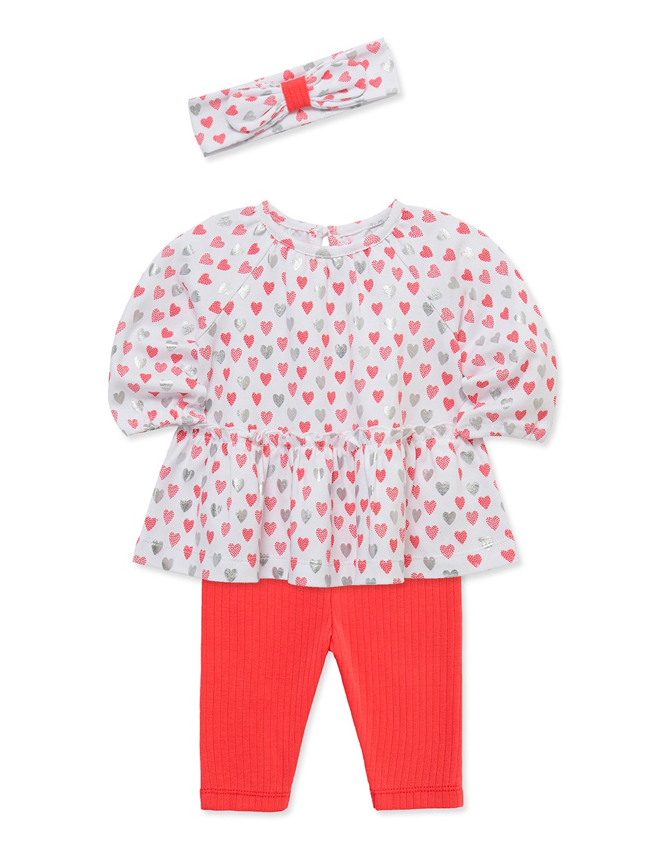 Conjunto de algodón para bebé niña 3