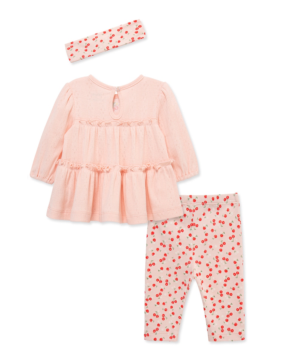 Conjunto de algodón para bebé niña 2