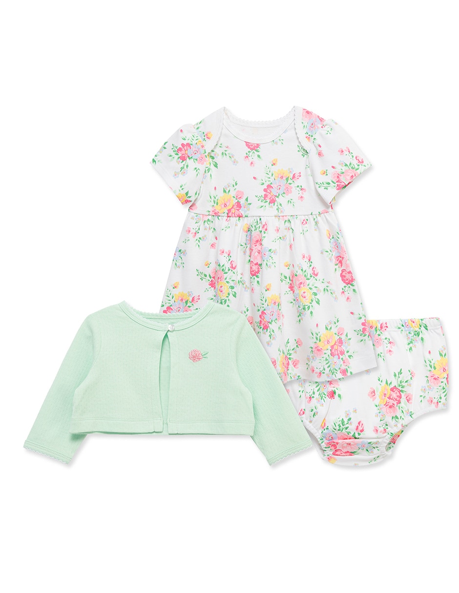 Conjunto de algodón para bebé niña