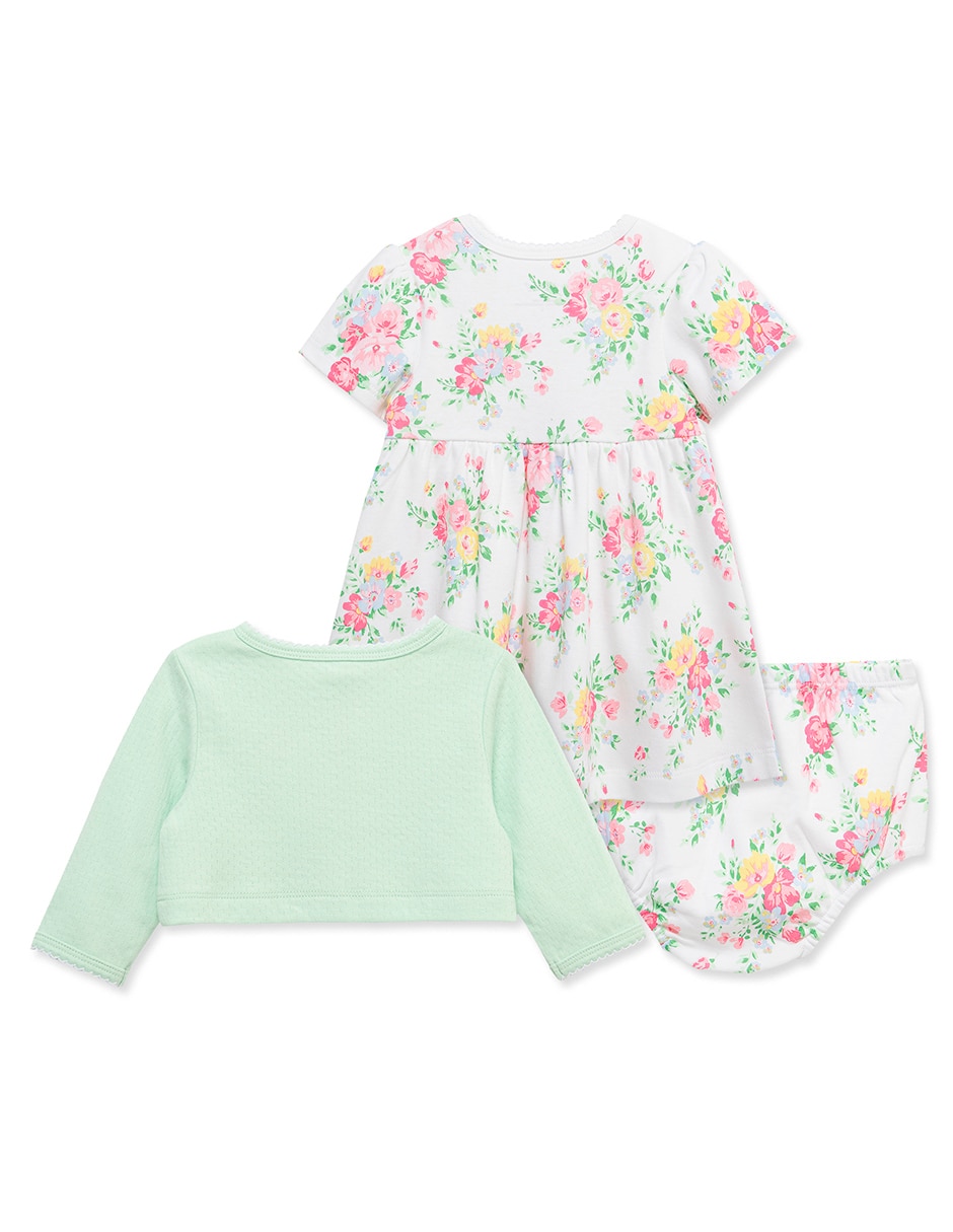 Conjunto de algodón para bebé niña 2