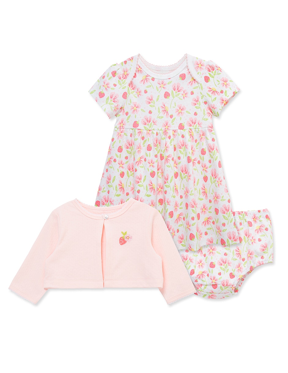 Conjunto de algodón para bebé niña