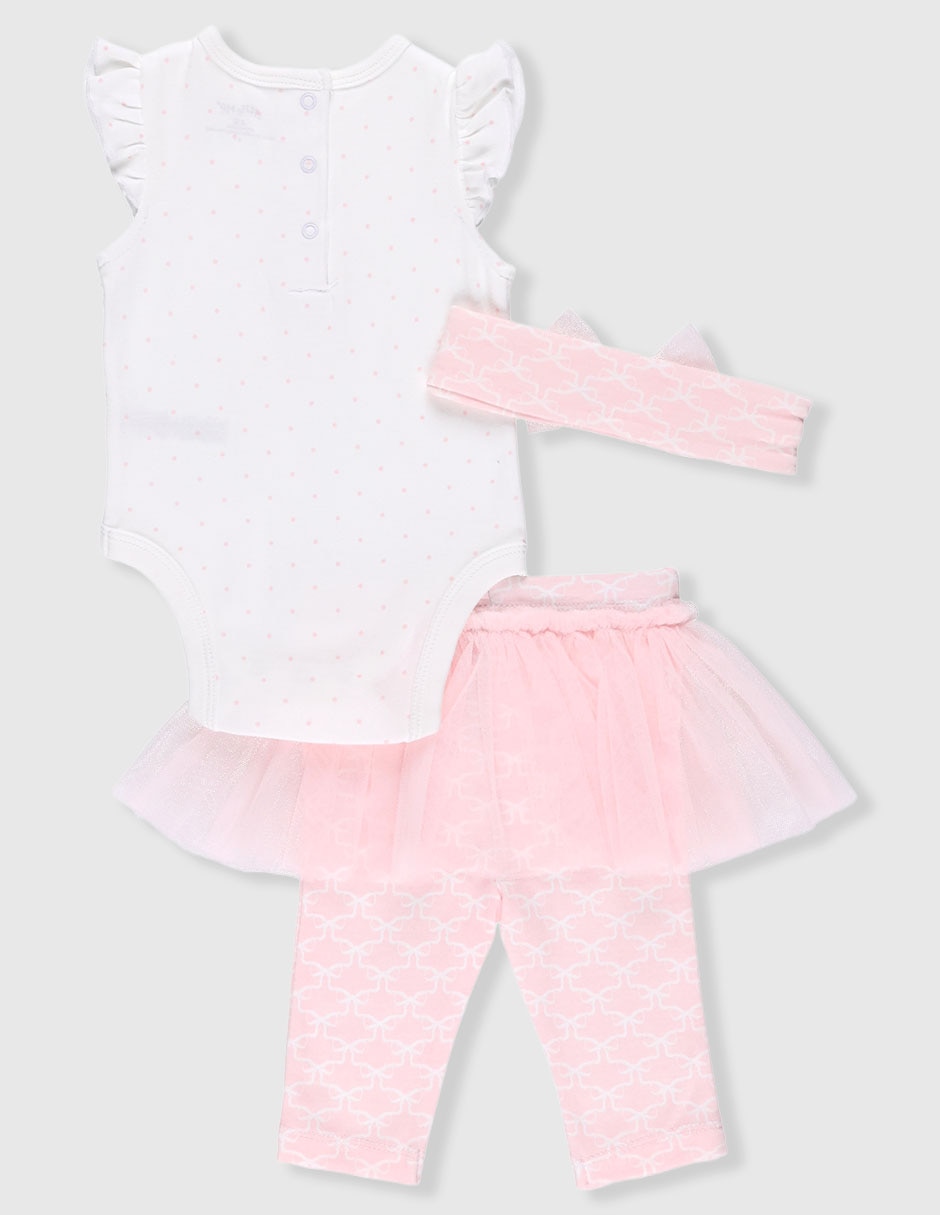 Conjunto de algodón para bebé niña 2