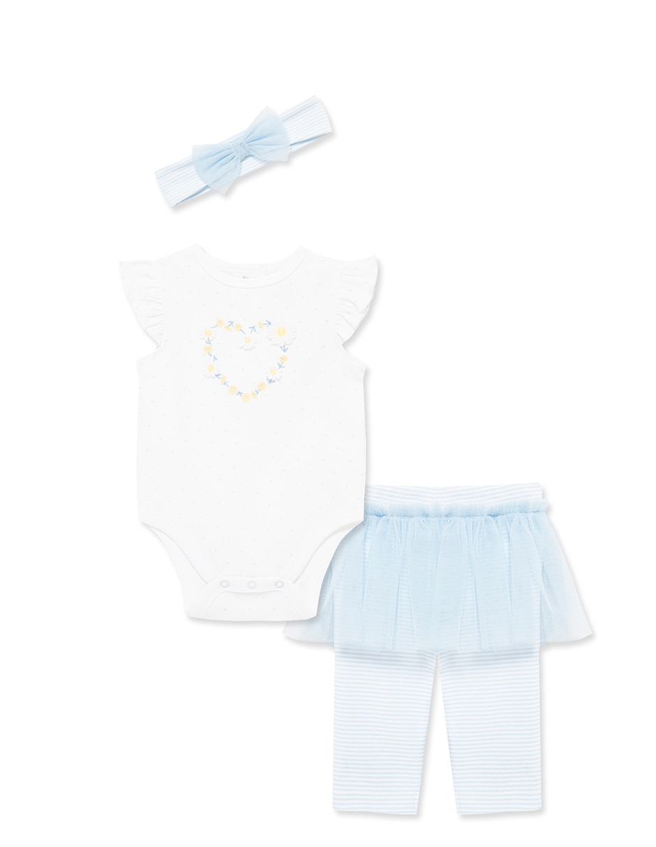 Conjunto de algodón para bebé niña Conjunto de algodón para bebé niña