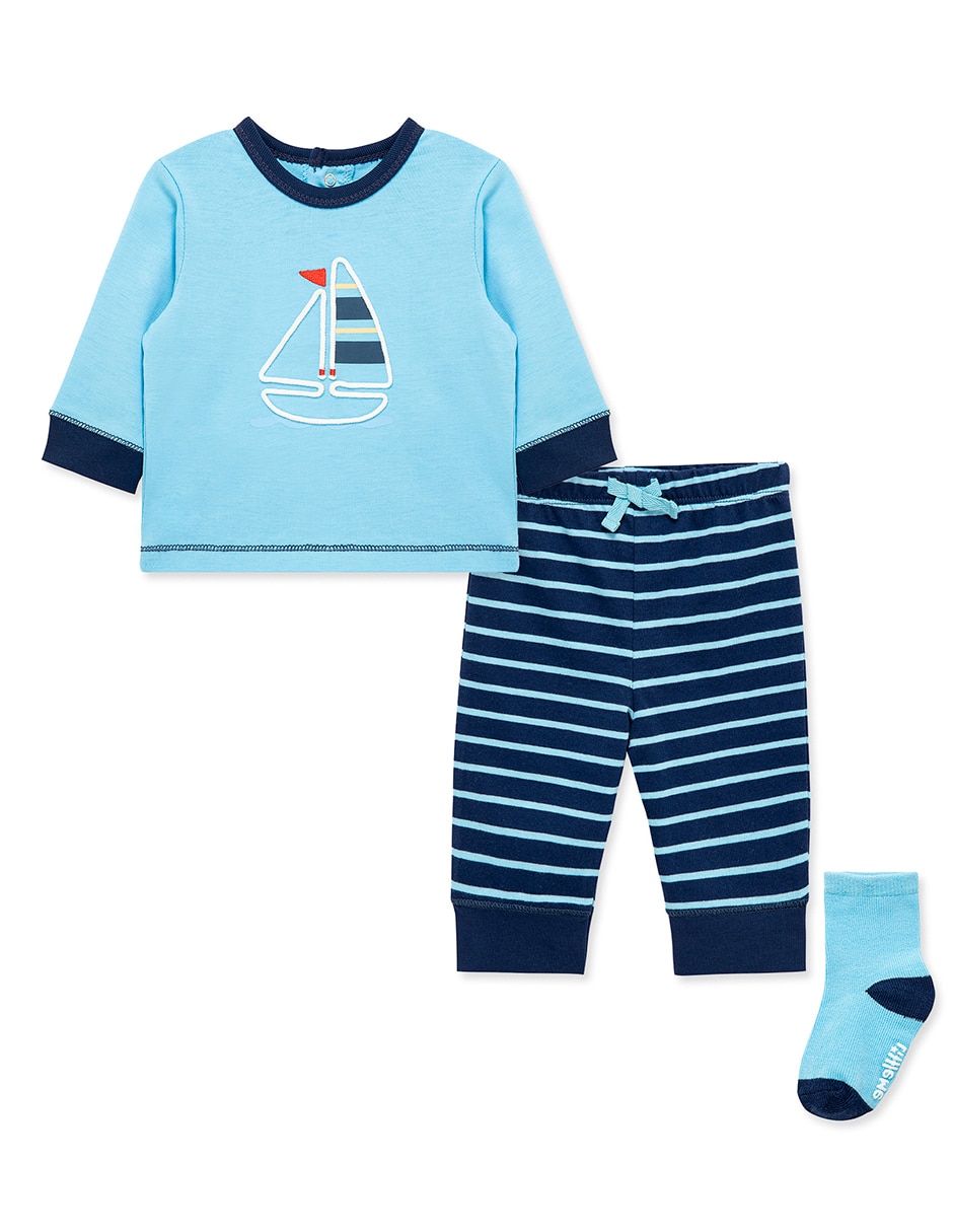 Conjunto de algodón para bebé niño Conjunto de algodón para bebé niño
