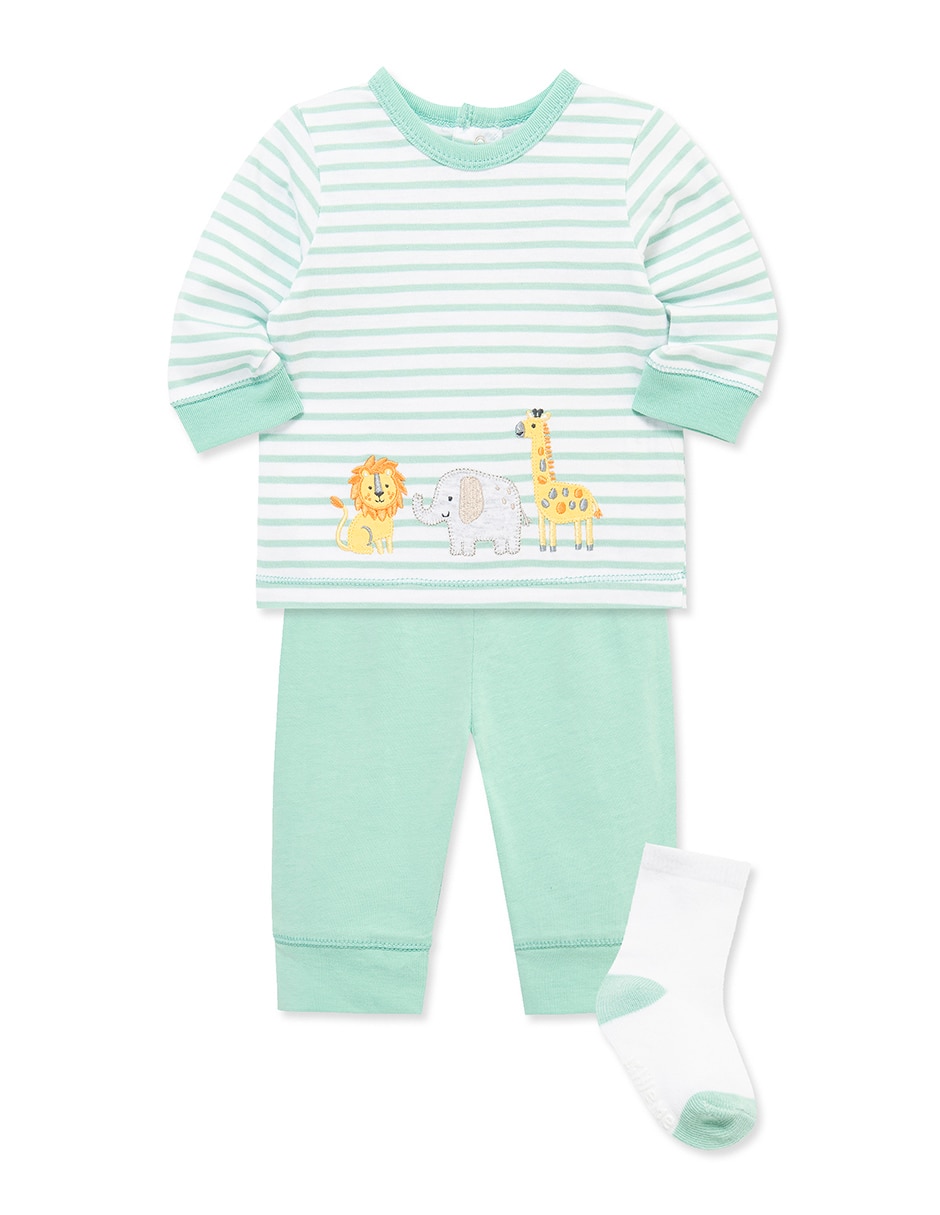 Conjunto de algodón para bebé niño 3