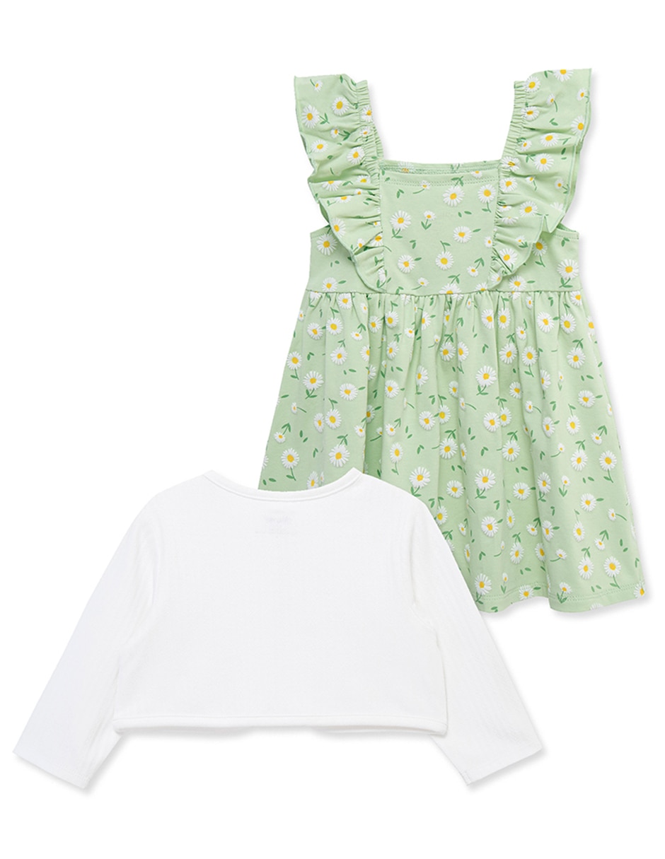 Conjunto casual de algodón para bebé niña 6
