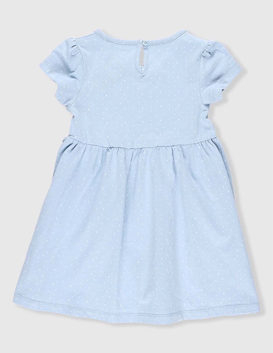 Vestido manga corta para bebé niña 2