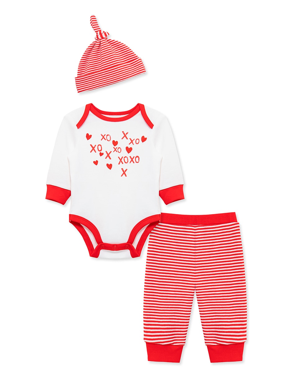 Conjunto de algodón para bebé niña