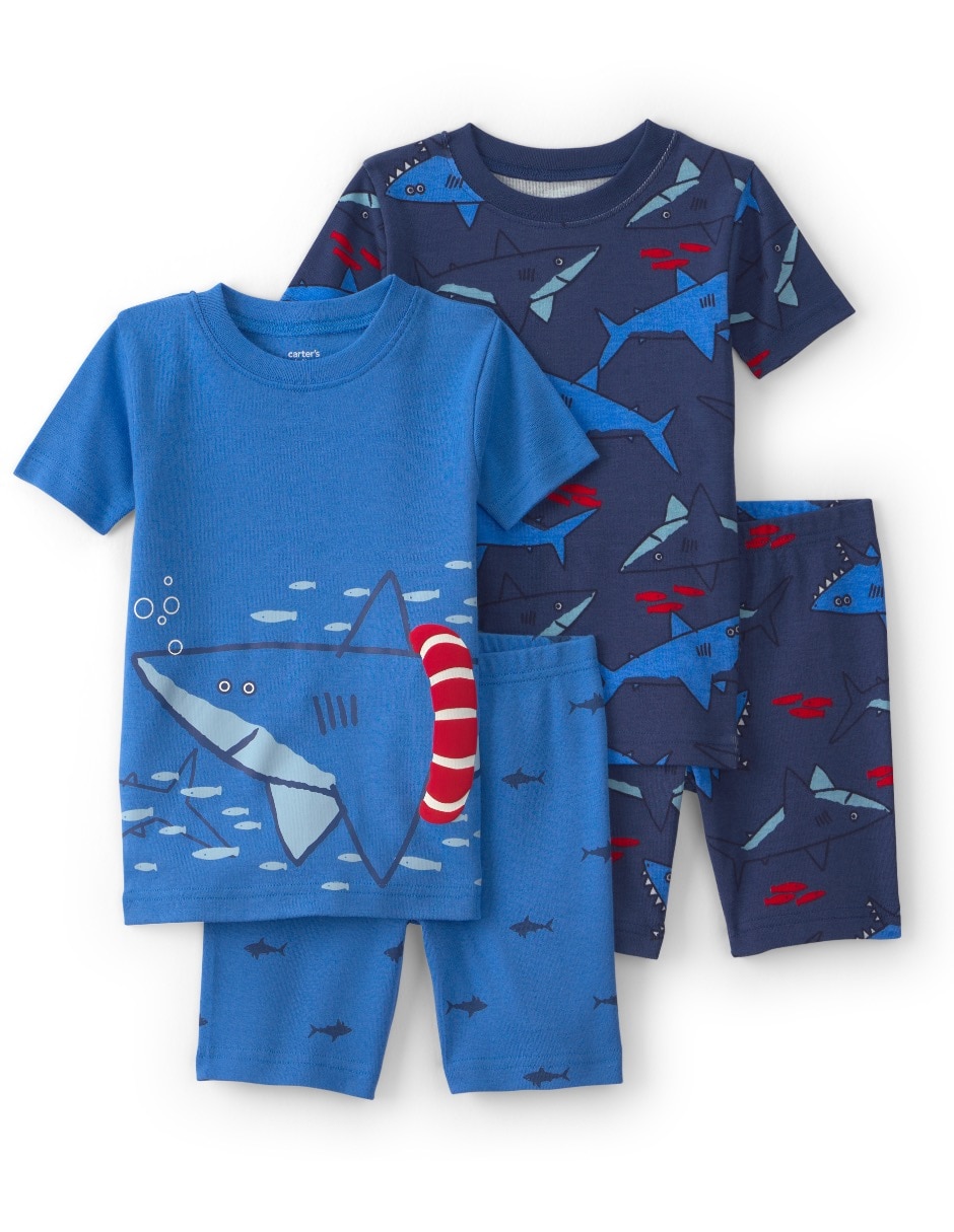 Set de 2 pijamas para bebé niño Set de 2 pijamas para bebé niño