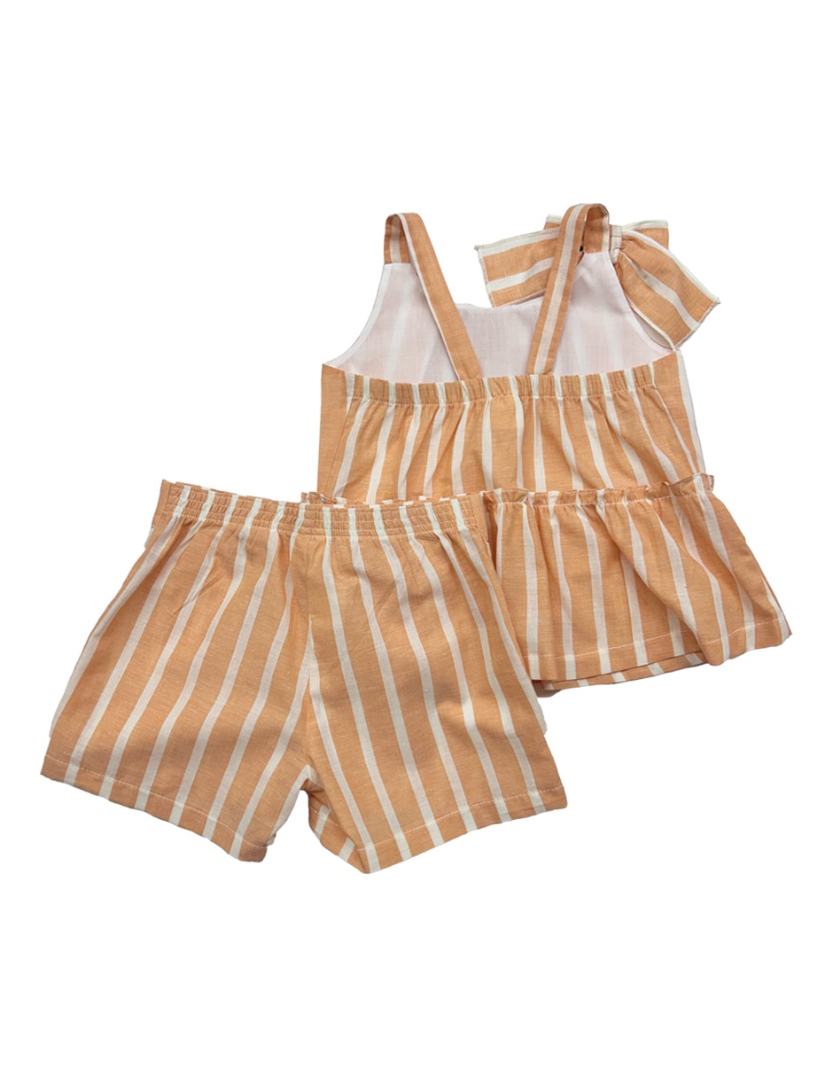 Conjunto de algodón para bebé niña 5