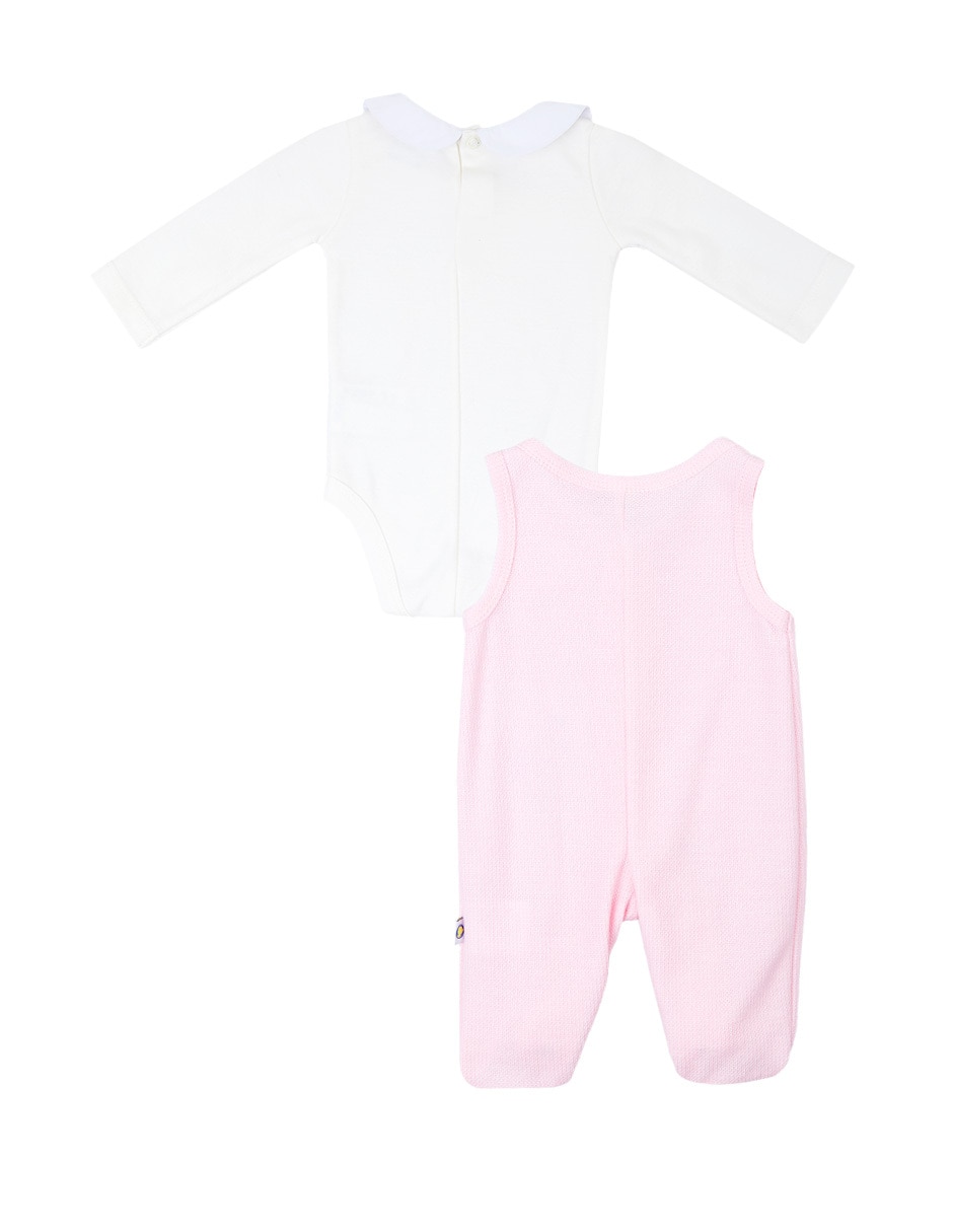 Conjunto de algodón para bebé niña 2