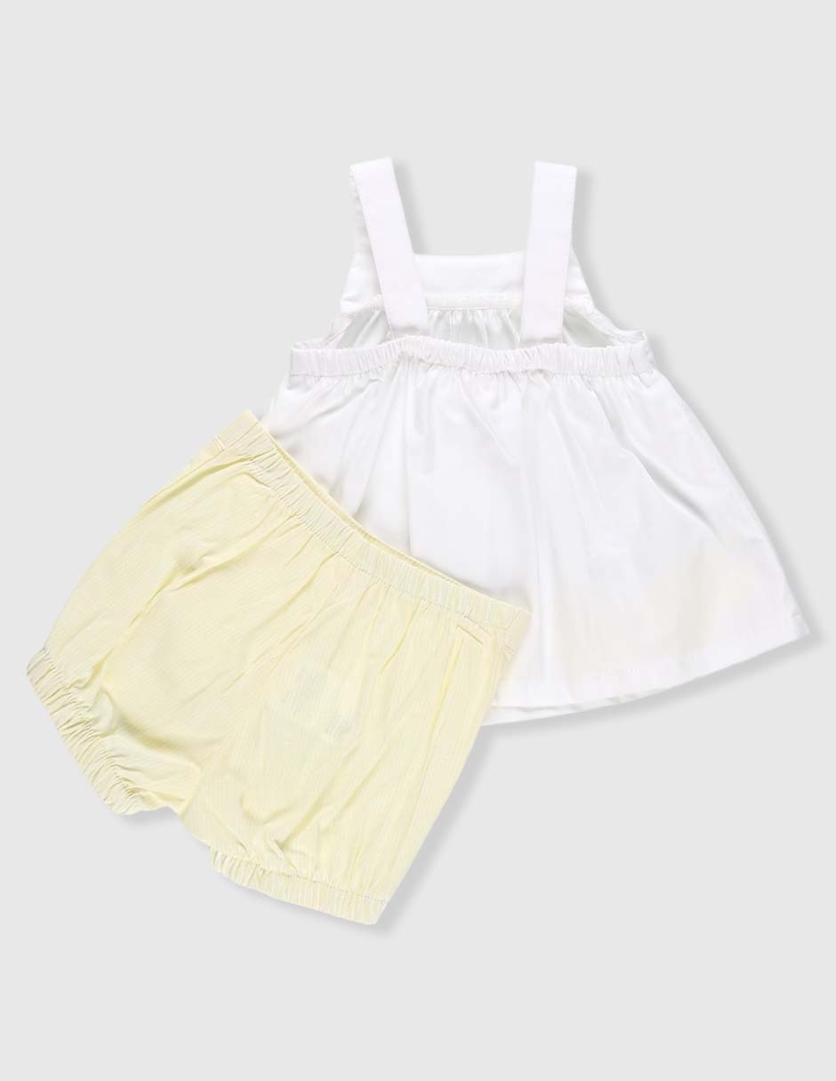 Conjunto casual de algodón para bebé niña 2