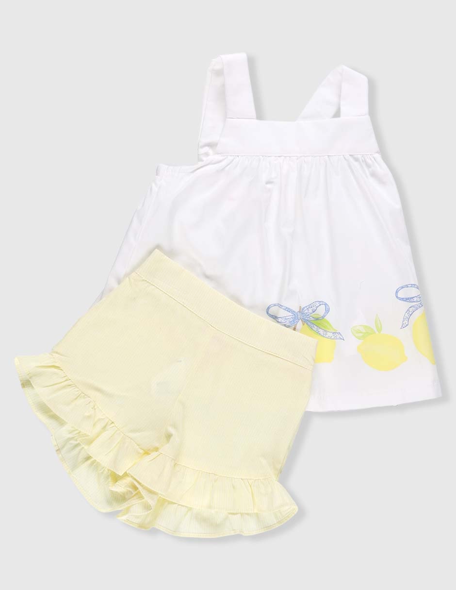 Conjunto de algodón para niña Conjunto de algodón para niña