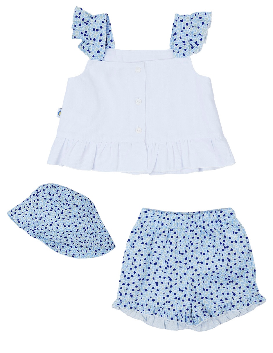 Conjunto para bebé niña 3