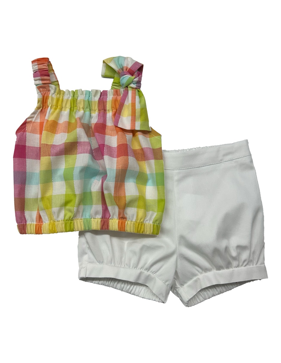 Vestido de algodón para bebé niña