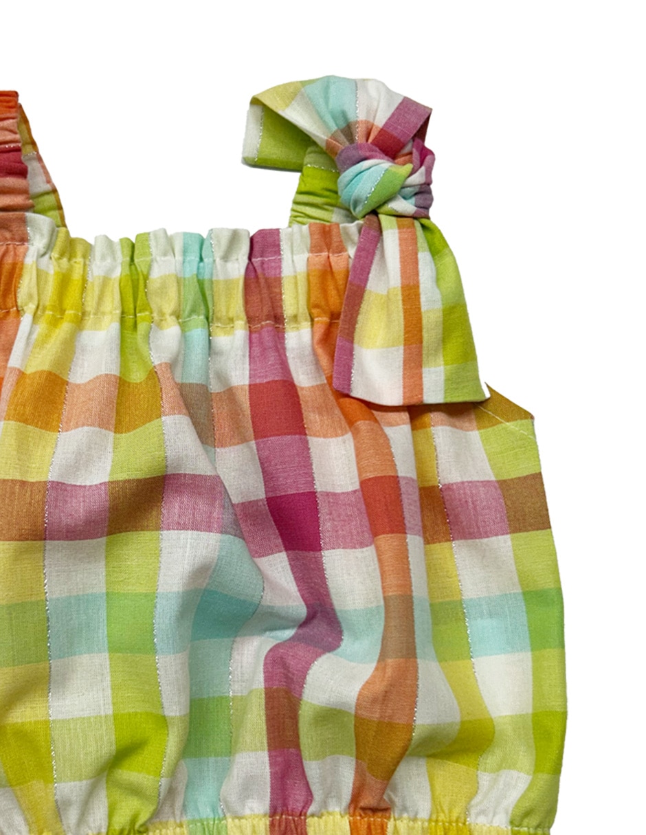Vestido de algodón para bebé niña 2