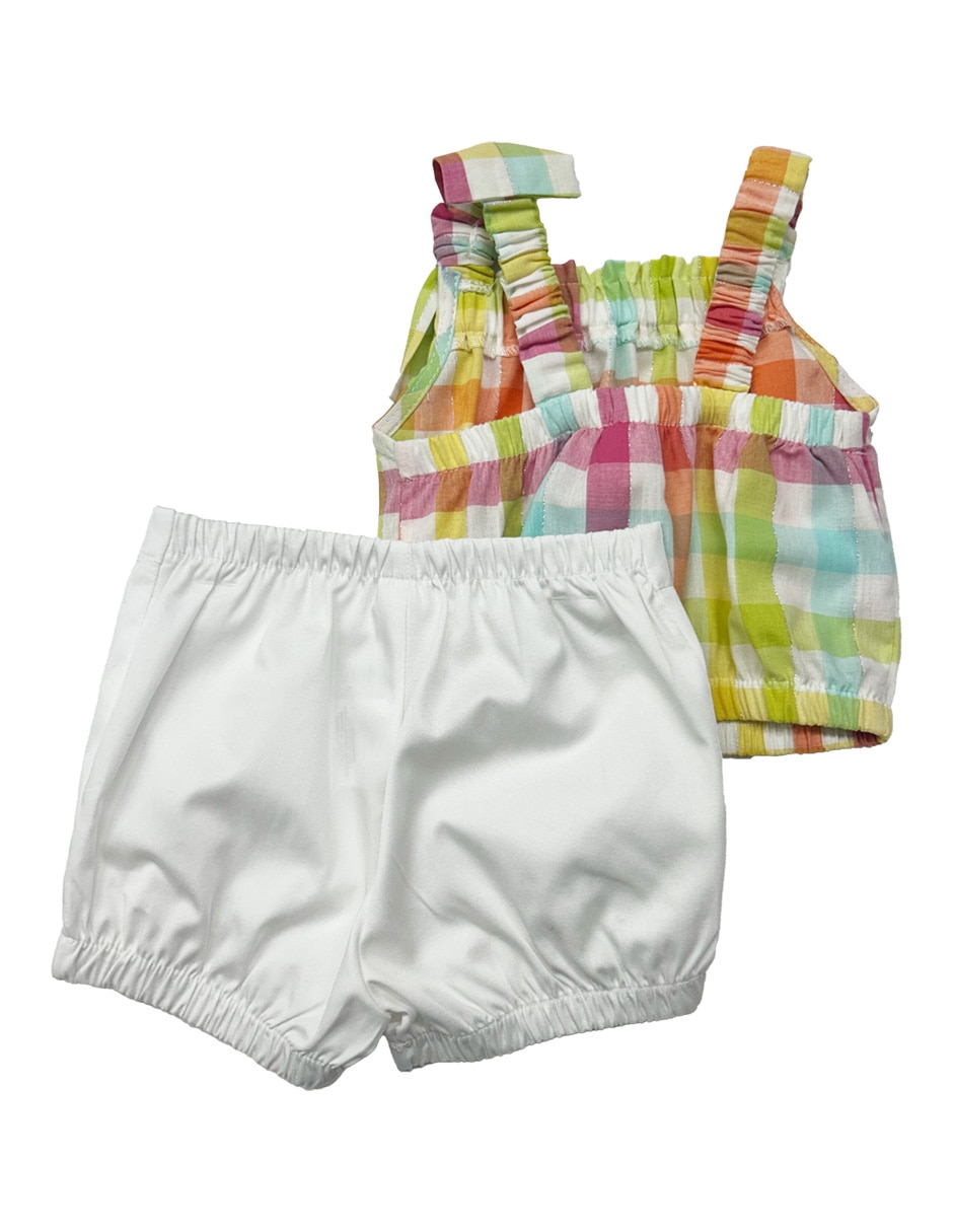 Vestido de algodón para bebé niña 5