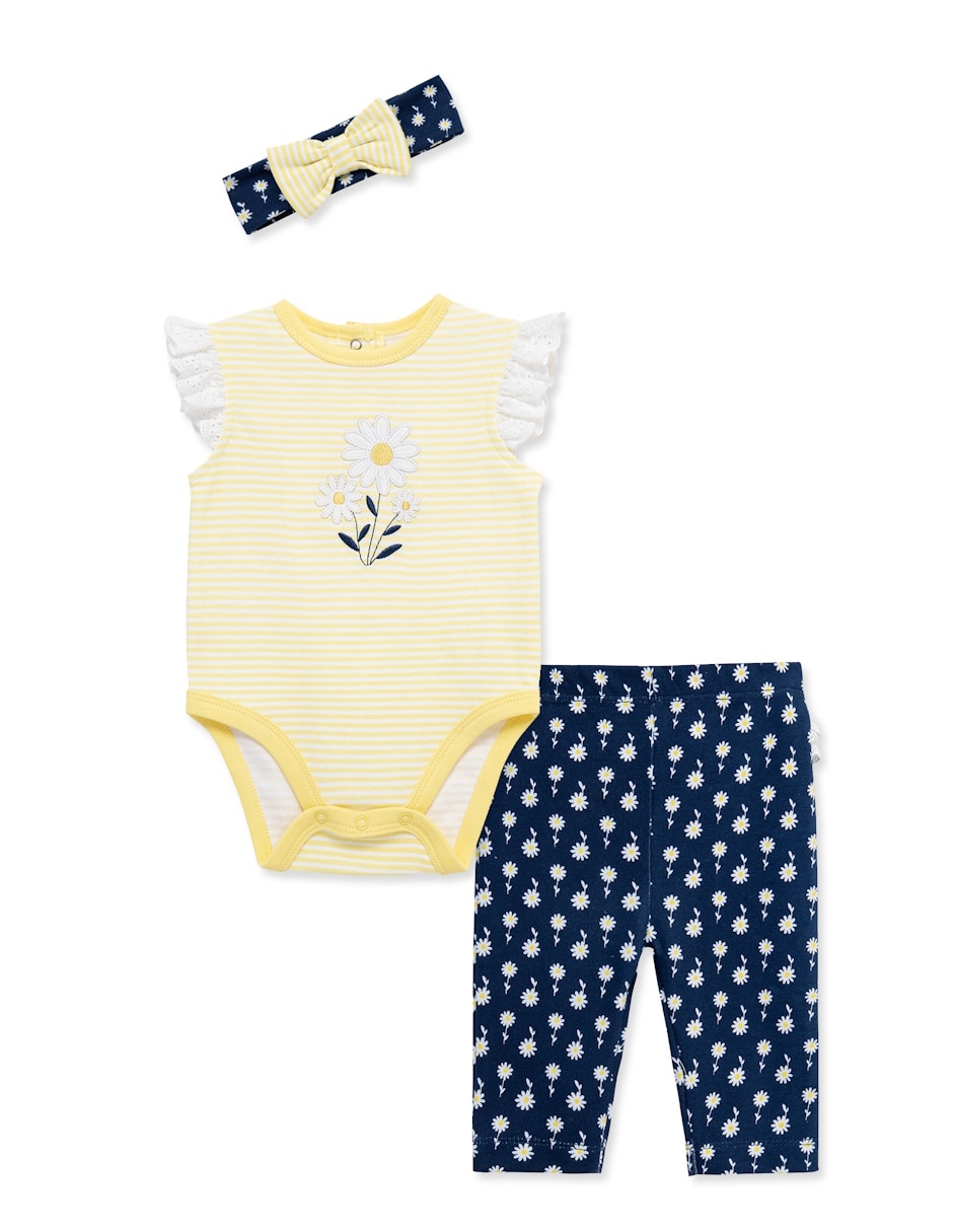Conjunto de algodón para bebé niña Conjunto de algodón para bebé niña
