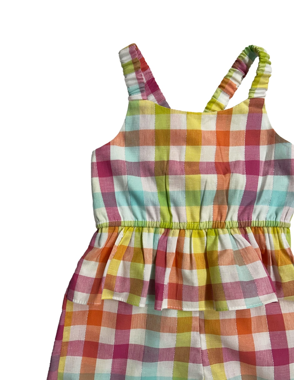 Jumpsuit de algodón para bebé niña 2