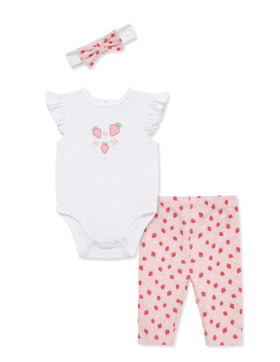 Conjunto de algodón para bebé niña Conjunto de algodón para bebé niña