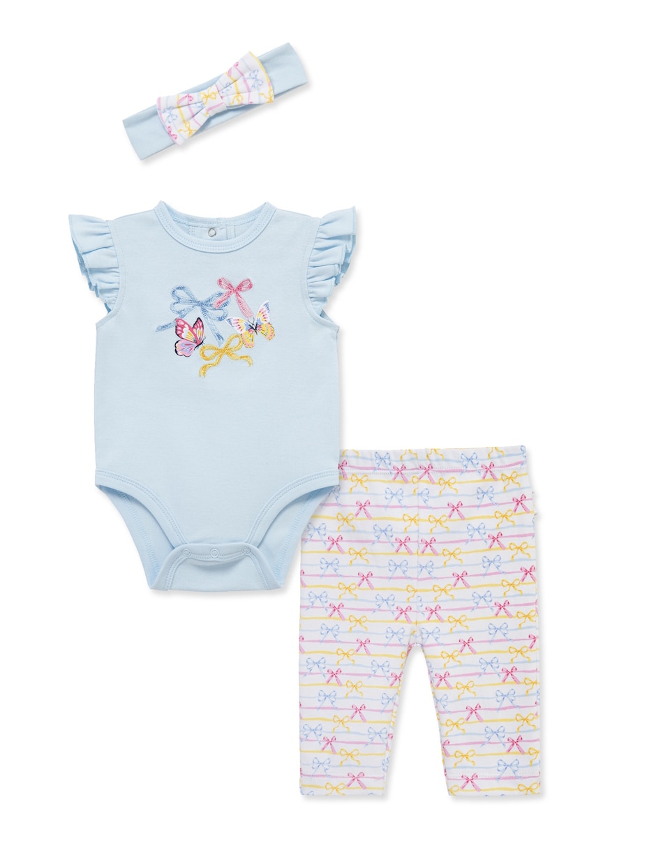 Conjunto de algodón para bebé niña Conjunto de algodón para bebé niña