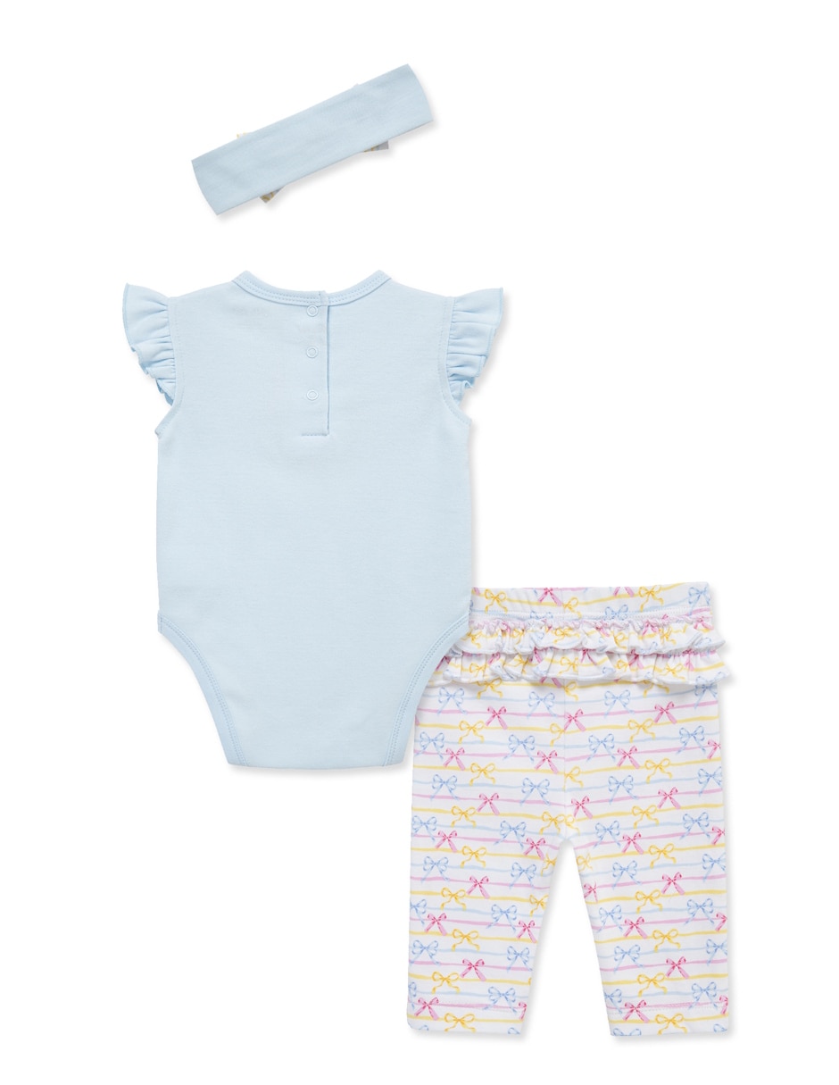 Conjunto de algodón para bebé niña 2