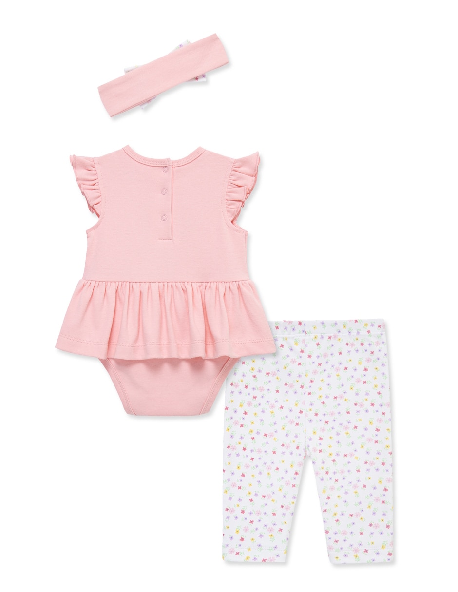 Conjunto de algodón para bebé niña 2