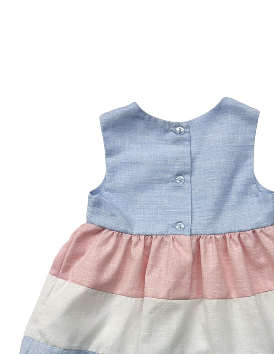 Vestido sin manga para bebé niña 2