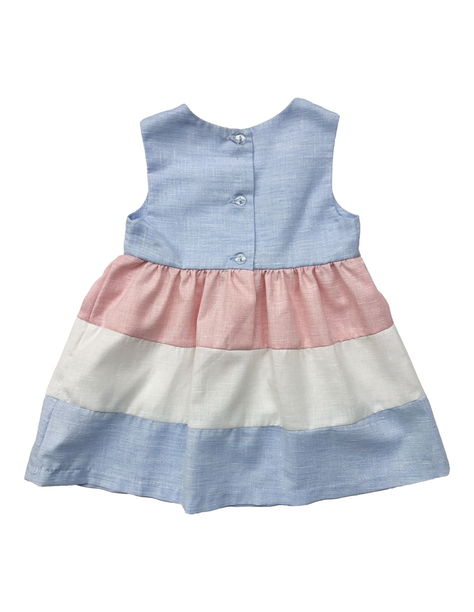 Vestido sin manga para bebé niña 3