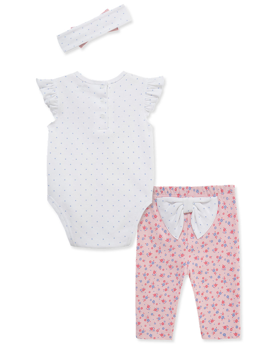 Conjunto de algodón para bebé niña 2