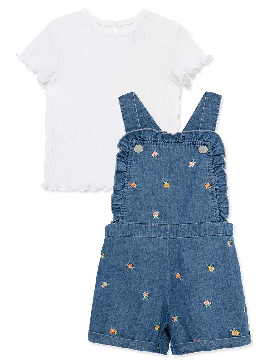 Conjunto de algodón para bebé niña Conjunto de algodón para bebé niña