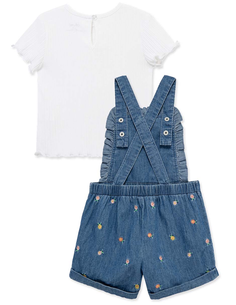 Conjunto de algodón para bebé niña 2