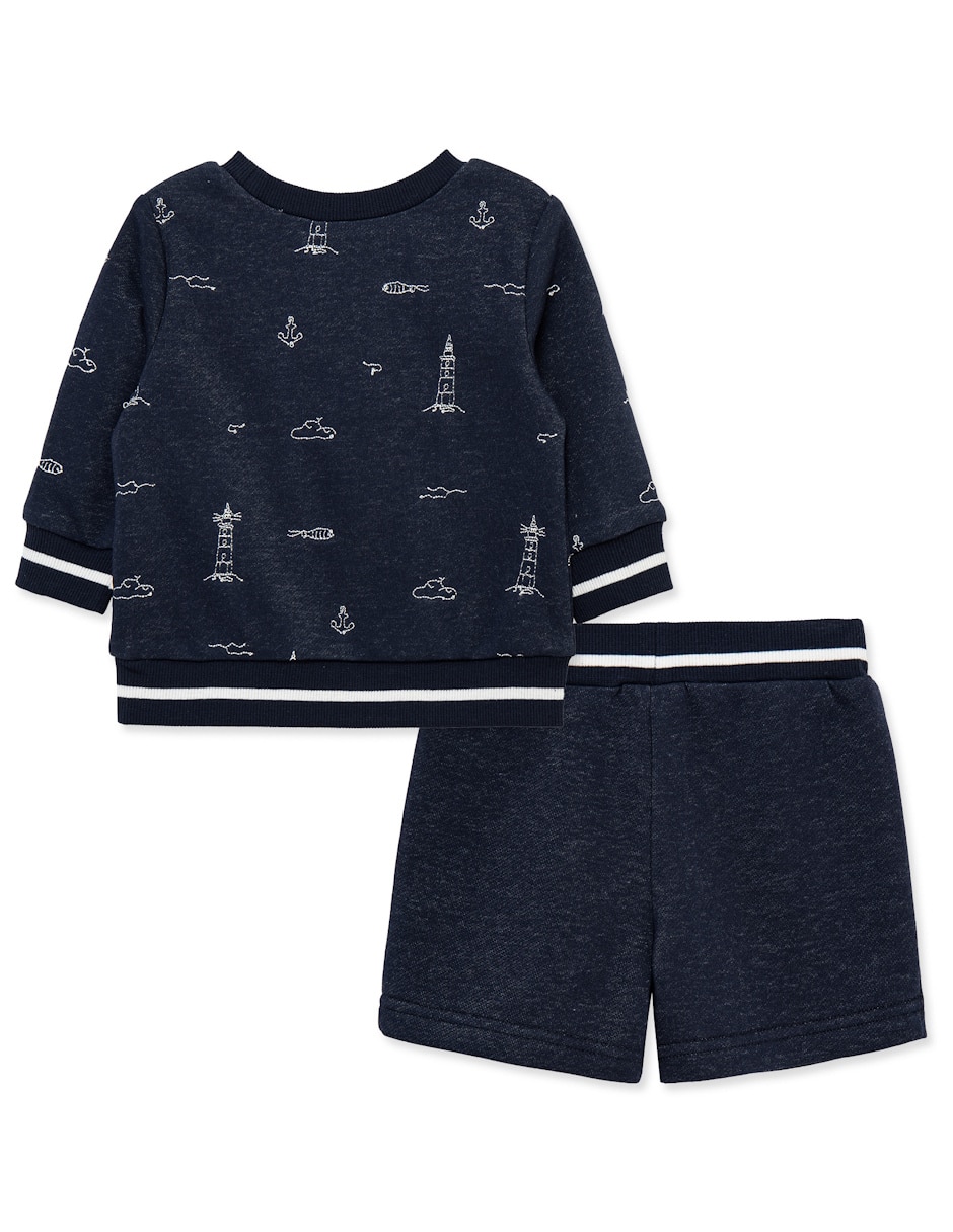 Conjunto casual de algodón para bebé niño 2