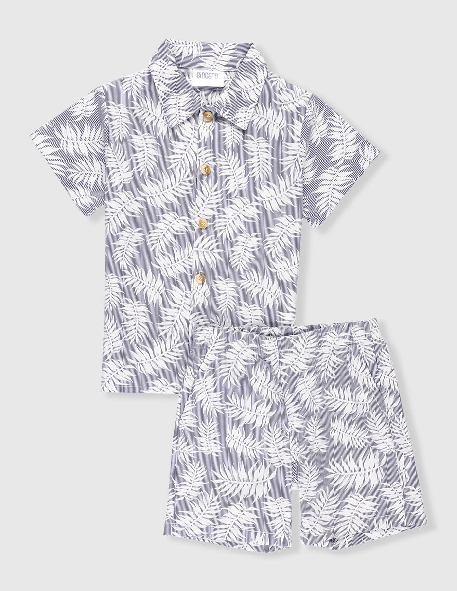 Conjunto casual de algodón para bebé niño