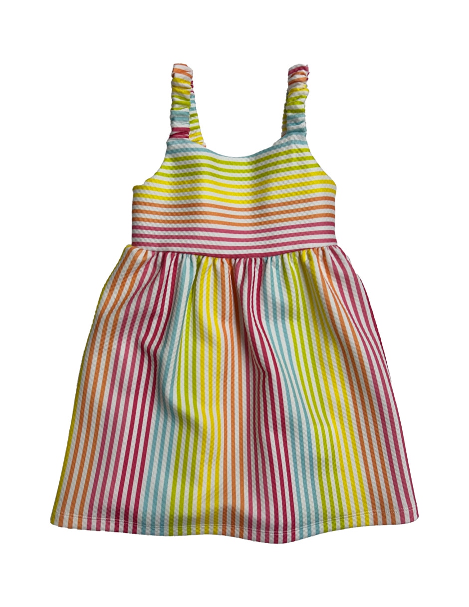 Vestido sin manga para bebé niña Vestido sin manga para bebé niña