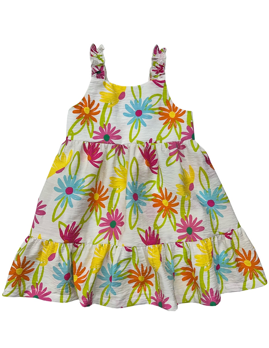 Vestido sin manga para bebé niña