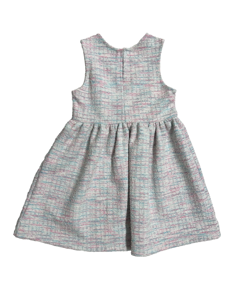 Vestido sin manga para bebé niña 4