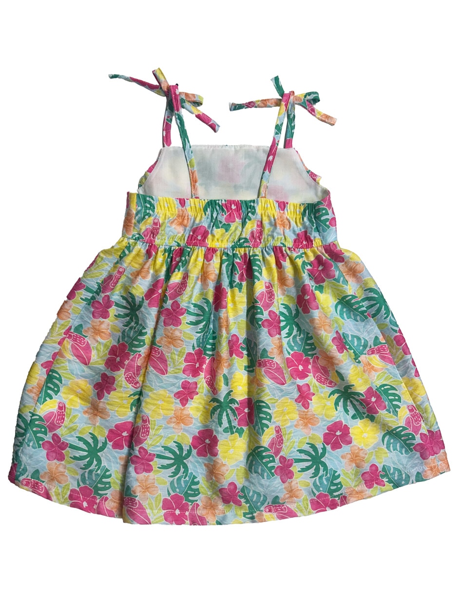 Vestido sin manga para bebé niña 4