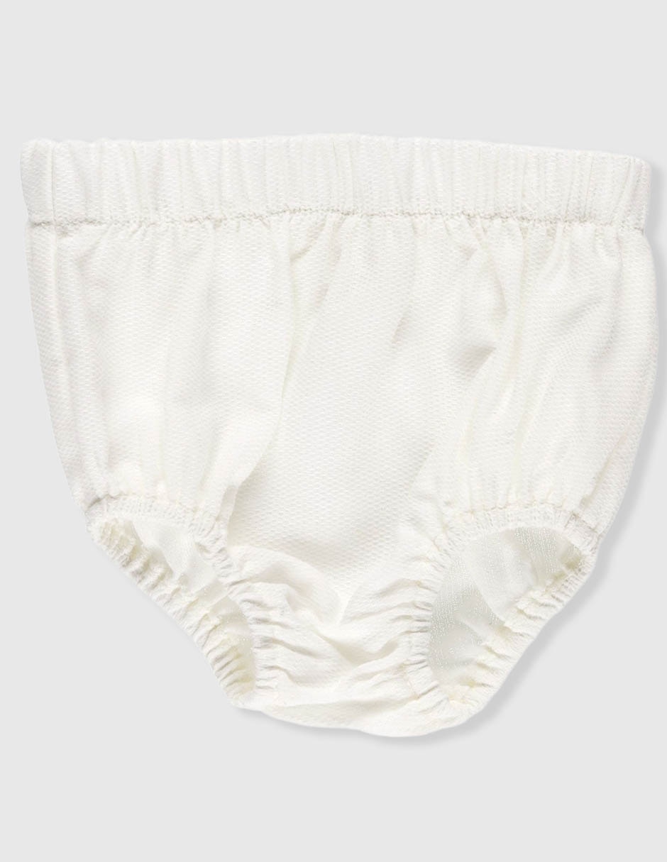 Conjunto ceremonia de algodón para bebé niña 4