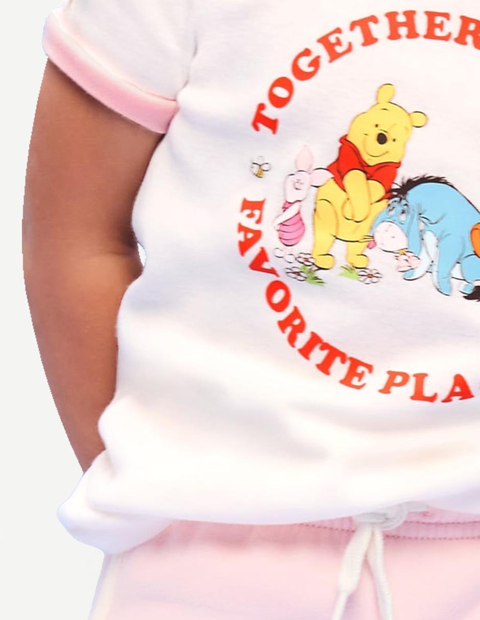 Playera manga corta para bebé niña 3