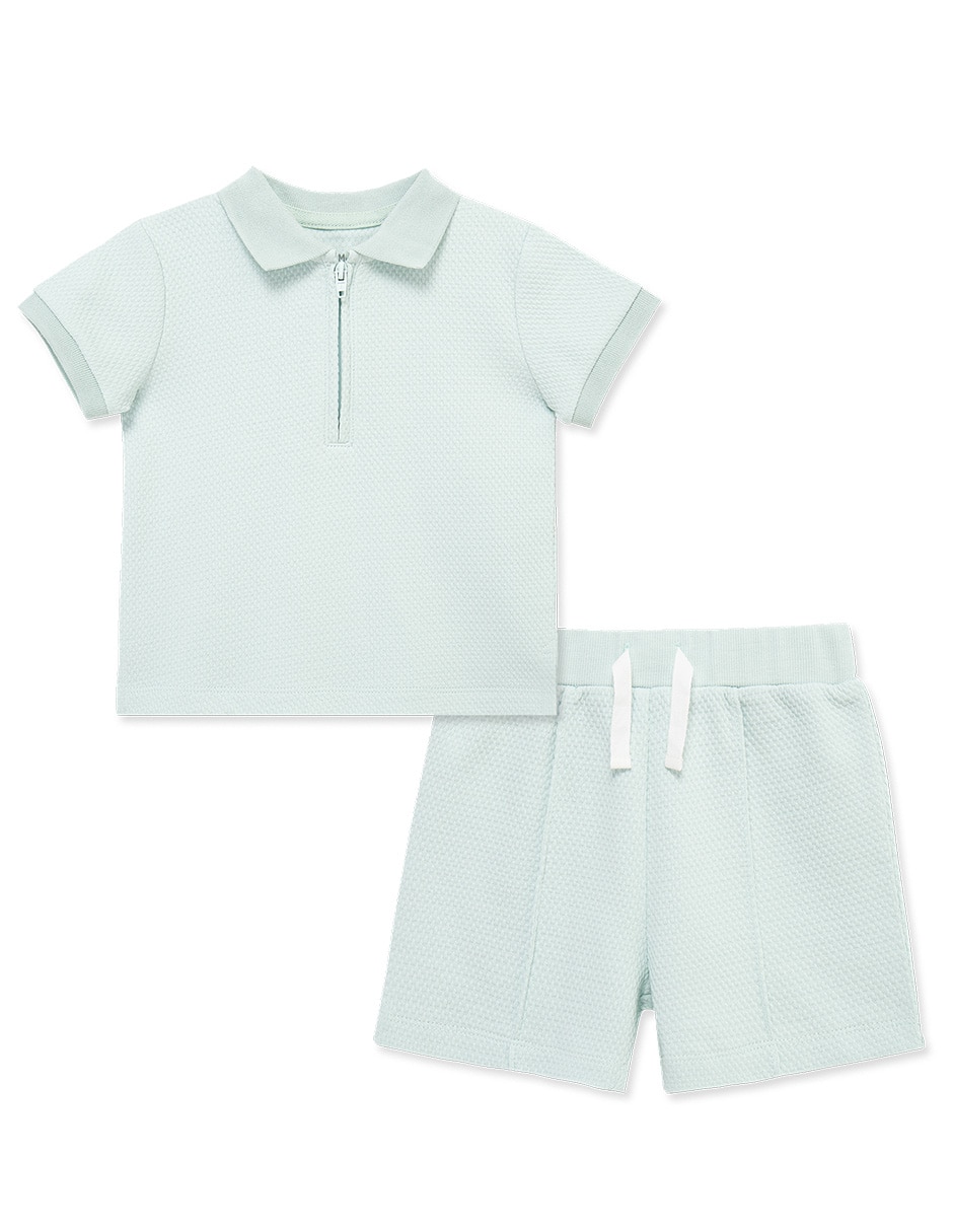Conjunto casual de algodón para bebé niño Conjunto casual de algodón para bebé niño