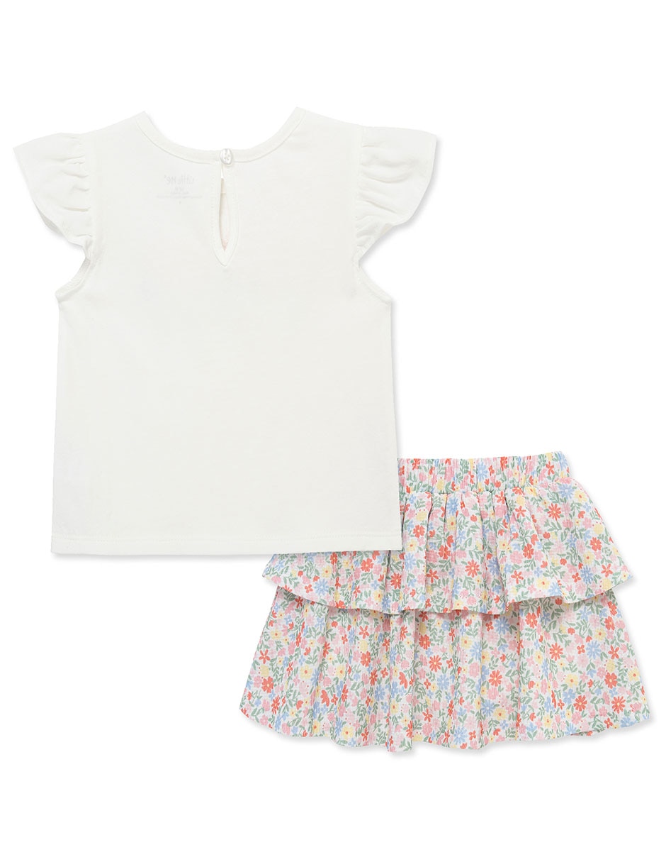 Conjunto de algodón para bebé niña 2