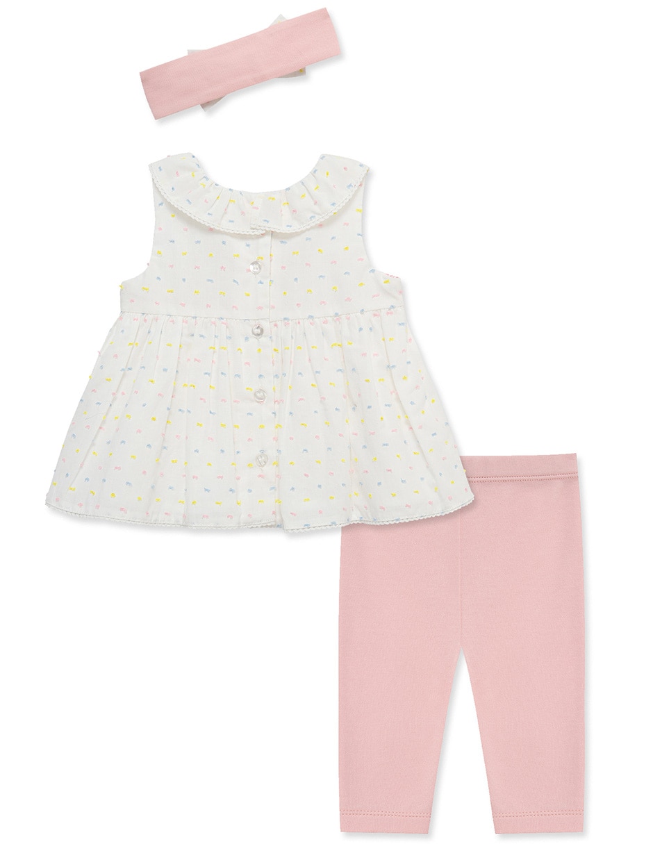 Conjunto de algodón para bebé niña 2