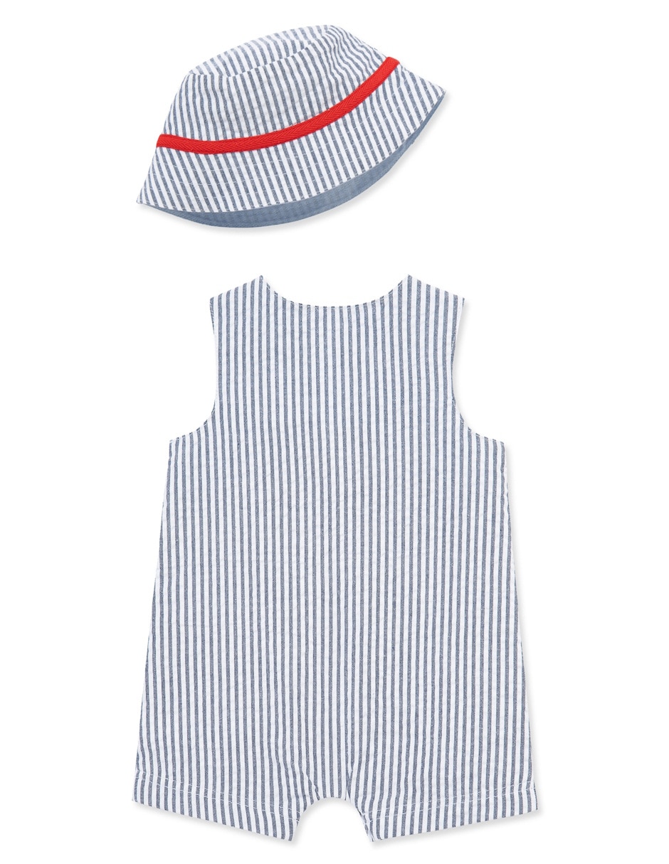Pañalero con gorro de algodón 2