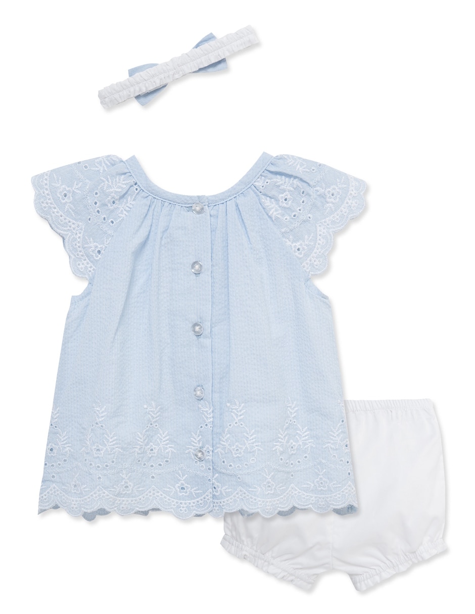 Conjunto de algodón para bebé niña 2