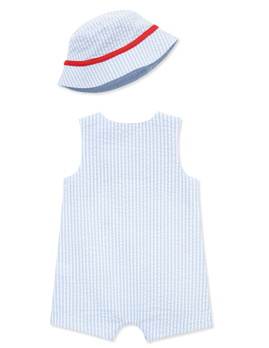 Pañalero con gorro de algodón 2