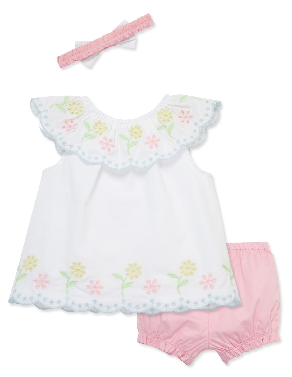 Conjunto de algodón para bebé niña 2
