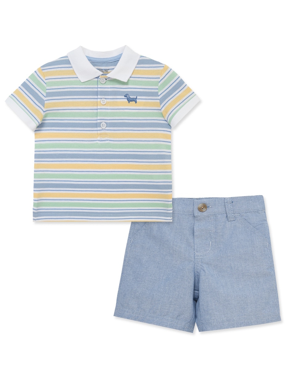 Conjunto casual de algodón para bebé niño