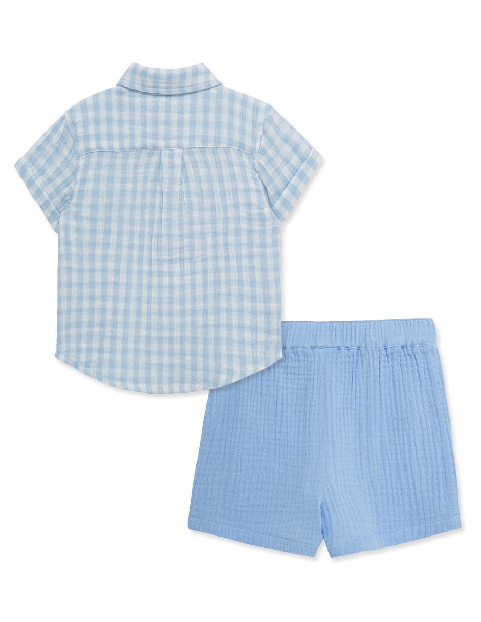 Conjunto casual de algodón para bebé niño 2
